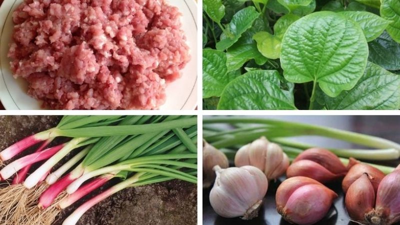 Cách làm chả lá lốt chi tiết từng bước