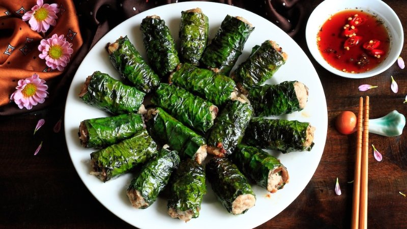 Cách làm chả lá lốt mềm mọng, xanh mướt không bị đen