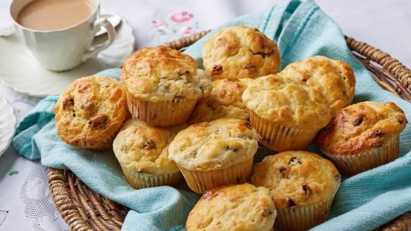 Công thức bánh muffin chuối xốp mềm dùng baking soda