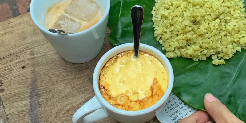 Lịch sử và sức hút của cà phê trứng